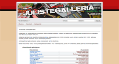 Desktop Screenshot of julistegalleria.net