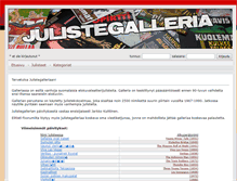 Tablet Screenshot of julistegalleria.net